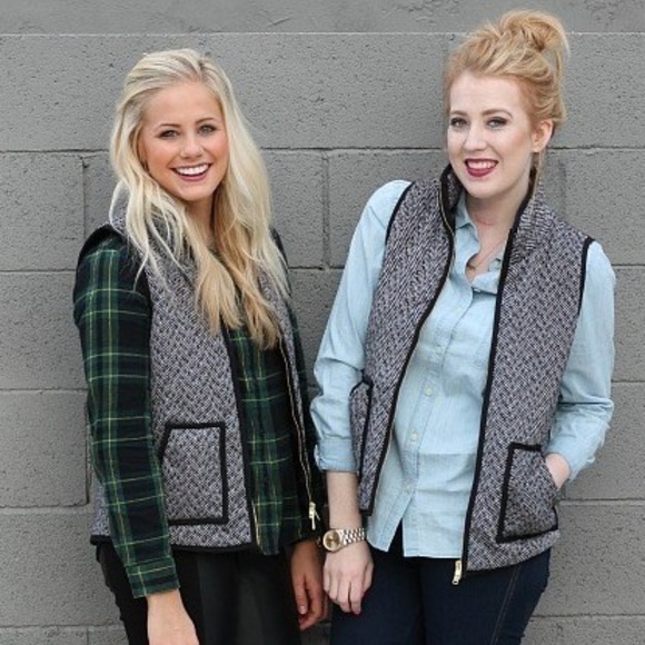 Jackets & Blazers - Herringbone Vest